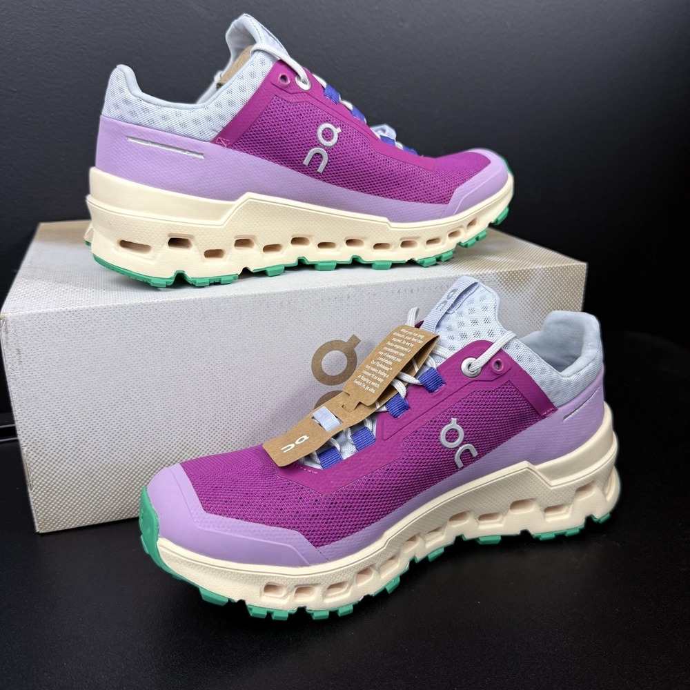 On Cloud Womens Cloud Ultra size 5 Rhubarb Ray Pink Purple Athleisure 44.98321 - Picture 2 of 16